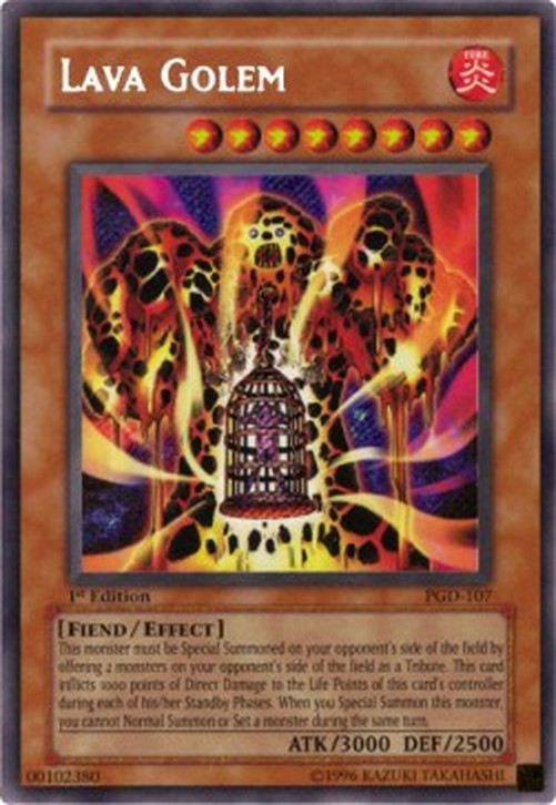 Yu-Gi-Oh! PGD Lava Golem