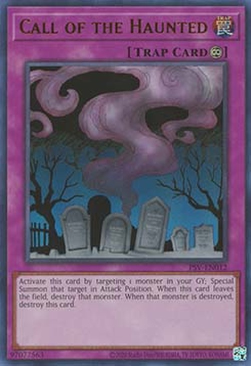 Yu-Gi-Oh! PSV-25TH Call of the Haunted