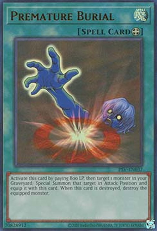 Yu-Gi-Oh! PSV-25TH Premature Burial