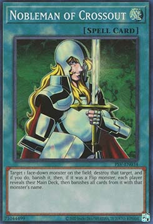 Yu-Gi-Oh! PSV-25TH Nobleman of Crossout