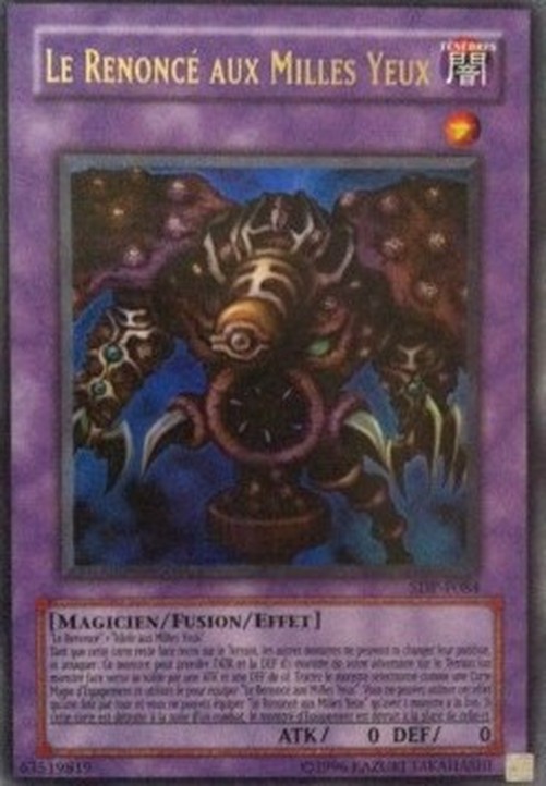 Yu-Gi-Oh! SDP-F Thousand-Eyes Restrict