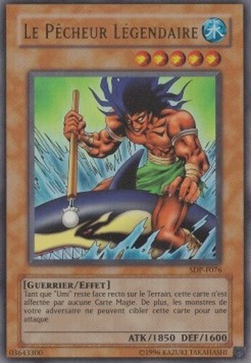 Yu-Gi-Oh! SDP-F The Legendary Fisherman