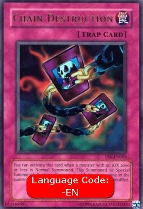 Yu-Gi-Oh! PSV Chain Destruction (V.3 - Ultra Rare)