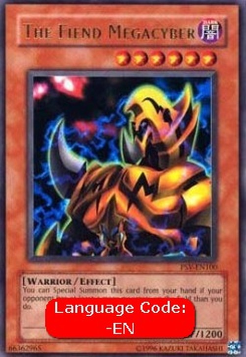 Yu-Gi-Oh! PSV The Fiend Megacyber (V.3 - Ultra Rare)