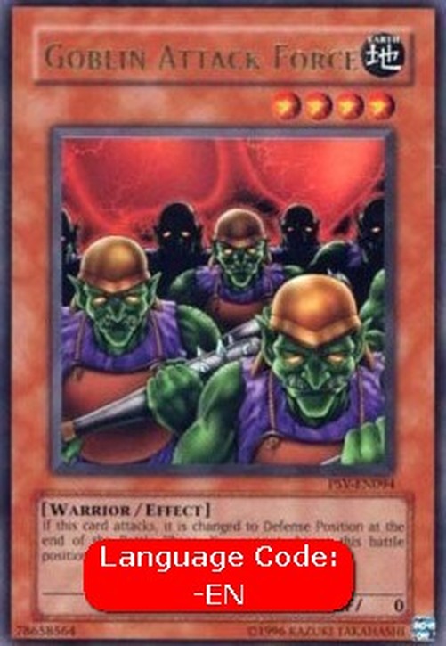 Yu-Gi-Oh! PSV Goblin Attack Force (V.3 - Ultra Rare)