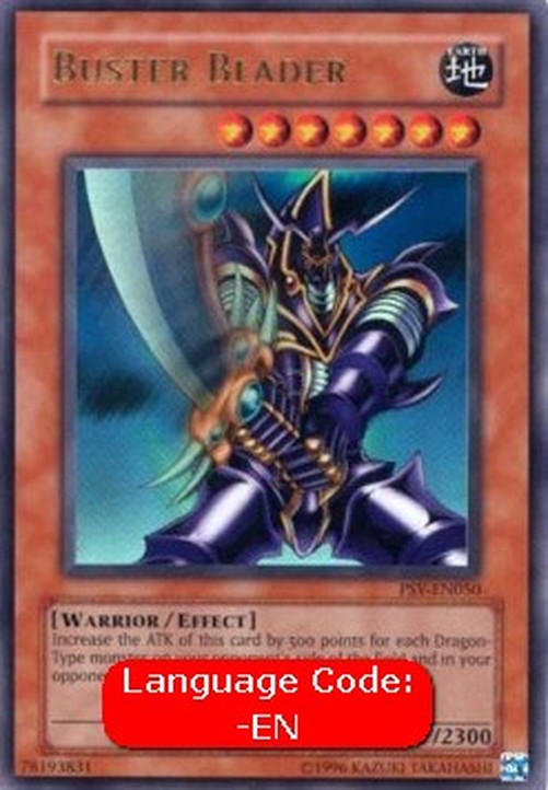Yu-Gi-Oh! PSV Buster Blader (V.3 - Ultra Rare)