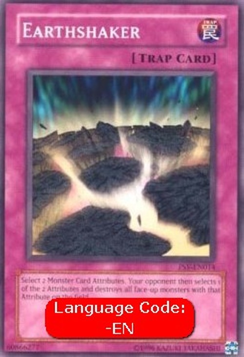 Yu-Gi-Oh! PSV Earthshaker (V.3 - Common)