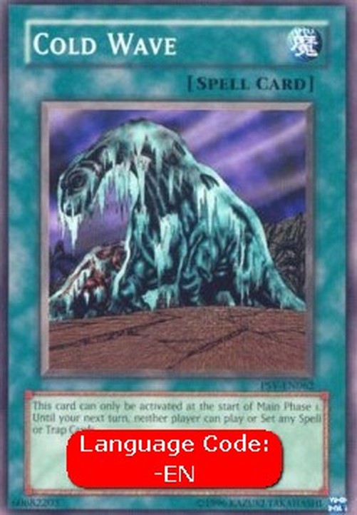 Yu-Gi-Oh! PSV Cold Wave (V.3 - Common)