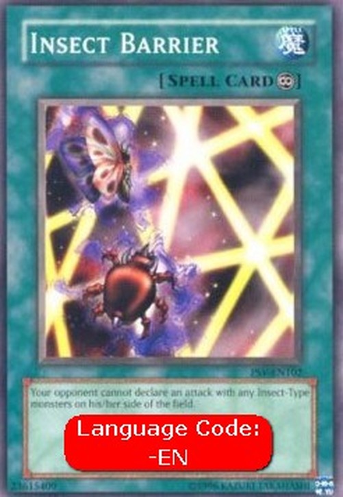 Yu-Gi-Oh! PSV Insect Barrier (V.3 - Common)