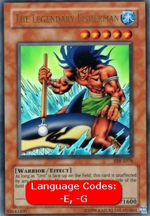 Yu-Gi-Oh! PSV The Legendary Fisherman (V.1 - Ultra Rare)