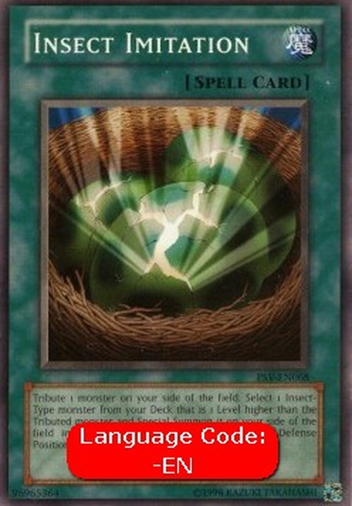 Yu-Gi-Oh! PSV Insect Imitation (V.3 - Common)