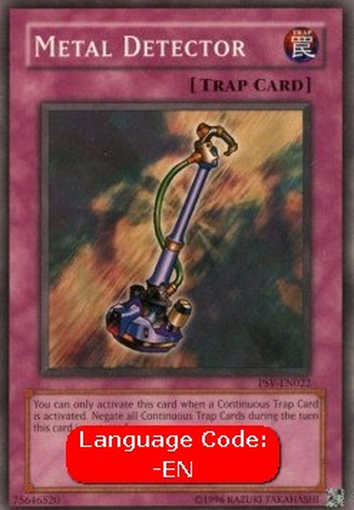 Yu-Gi-Oh! PSV Metal Detector (V.3 - Common)