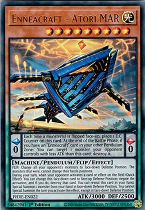 Yu-Gi-Oh! PHRE Enneacraft - Atori.MAR (V.1 - Ultra Rare)