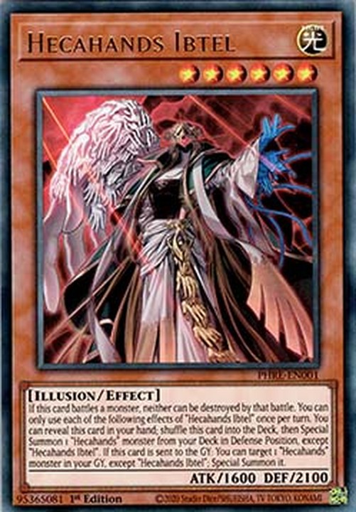 Yu-Gi-Oh! PHRE Hecahands Ibtel (V.1 - Ultra Rare)
