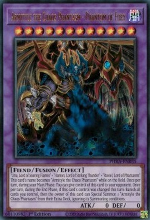 Yu-Gi-Oh! PHRA Armityle the Chaos Phantasm - Phantom of Fury