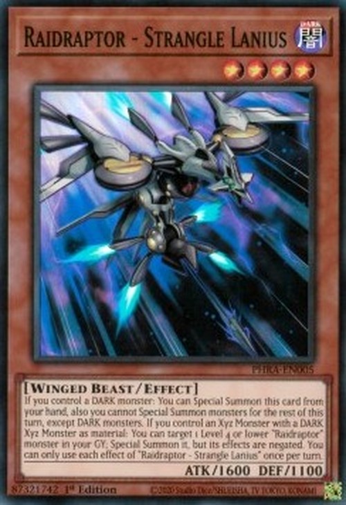 Yu-Gi-Oh! PHRA Raidraptor - Strangle Lanius