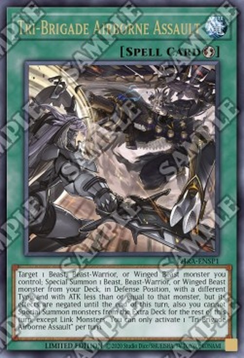 Yu-Gi-Oh! PHRA Tri-Brigade Airborne Assault (V.2 - Ultra Rare)
