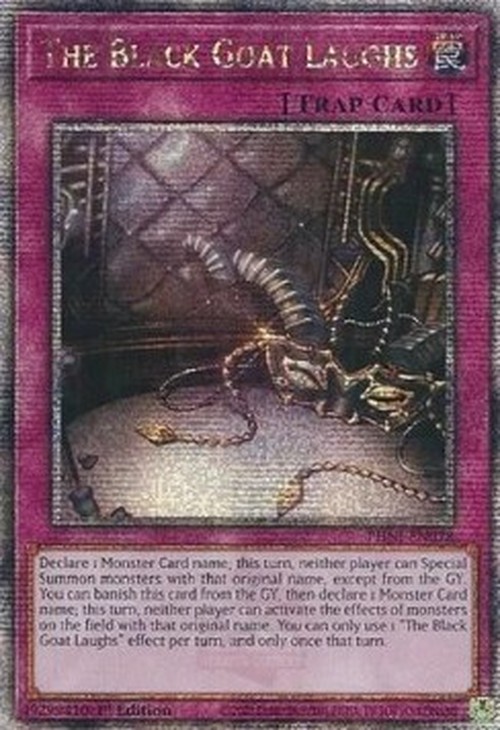 Yu-Gi-Oh! PHNI The Black Goat Laughs (V.2 - Quarter Century Secret Rare)