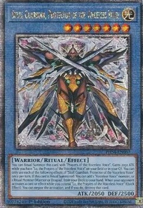 Yu-Gi-Oh! PHNI Skull Guardian, Protector of the Voiceless Voice (V.2 - Quar