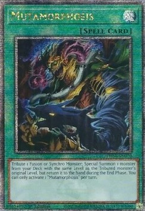 Yu-Gi-Oh! PHNI Mutamorphosis (V.2 - Quarter Century Secret Rare)
