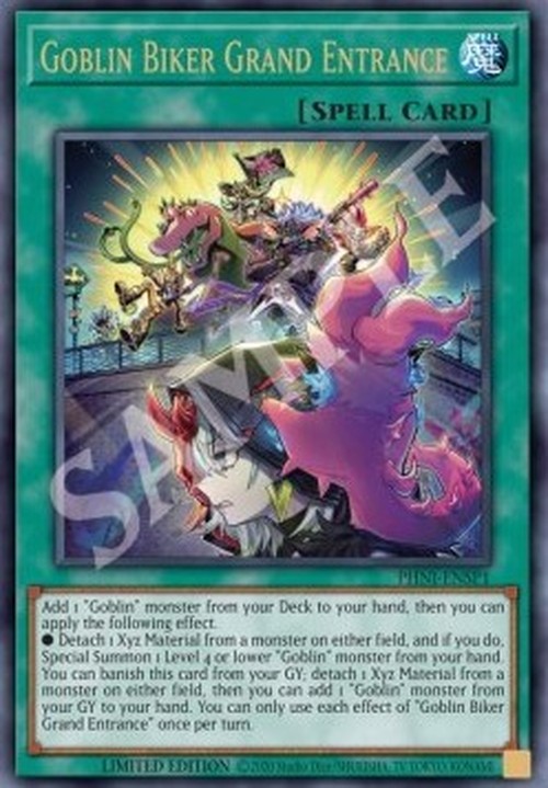 Yu-Gi-Oh! PHNI Goblin Biker Grand Entrance (V.3 - Ultra Rare)