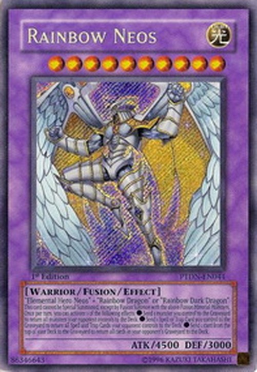 Yu-Gi-Oh! PTDN Rainbow Neos (V.1 - Secret Rare)