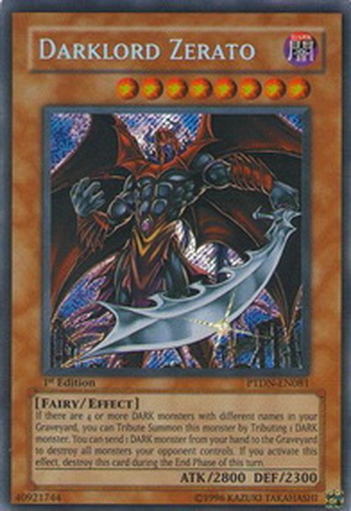 Yu-Gi-Oh! PTDN Darklord Zerato