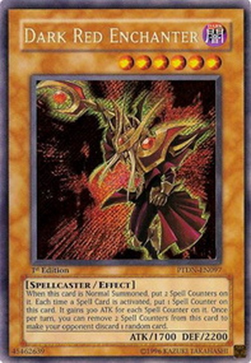 Yu-Gi-Oh! PTDN Dark Red Enchanter