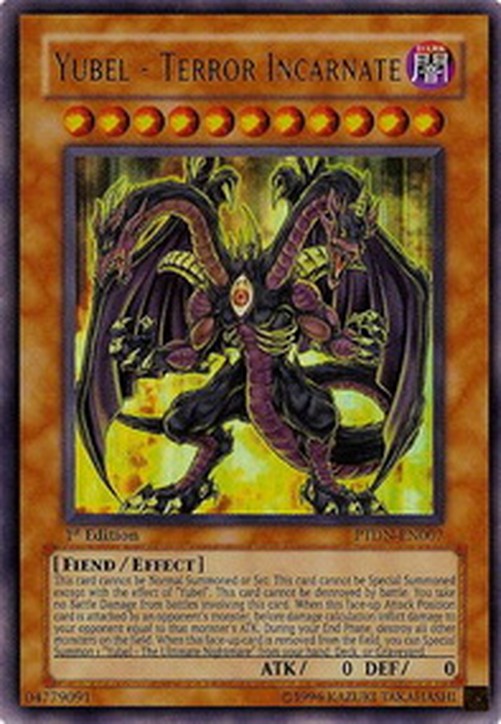 Yu-Gi-Oh! PTDN Yubel - Terror Incarnate (V.1 - Ultra Rare)