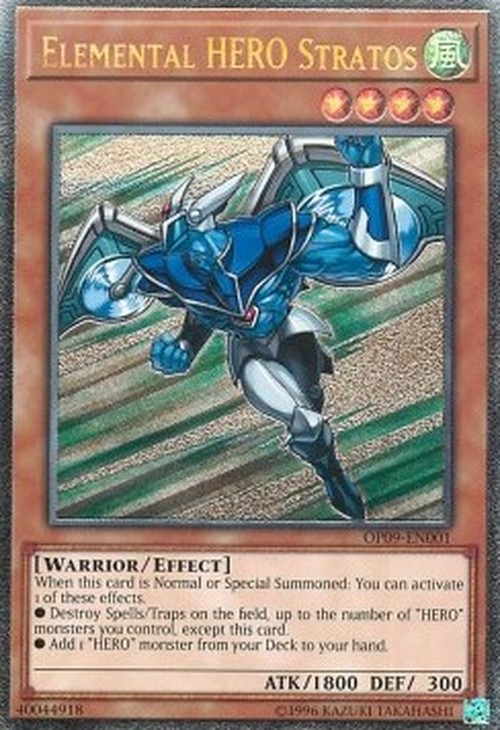 Yu-Gi-Oh! OP09 Elemental HERO Stratos