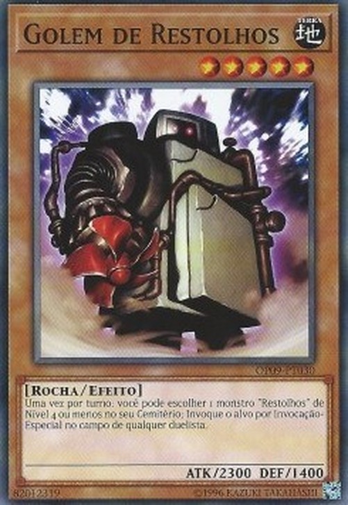 Yu-Gi-Oh! OP09 Scrap Golem