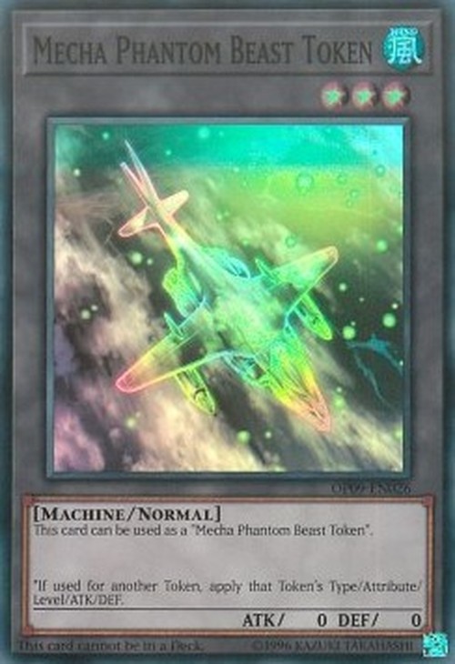 Yu-Gi-Oh! OP09 Mecha Phantom Beast Token (V.3 - Token)