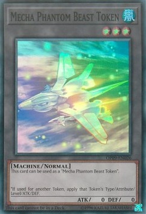 Yu-Gi-Oh! OP09 Mecha Phantom Beast Token (V.1 - Token)
