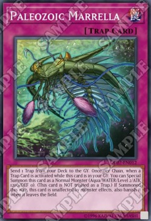 Yu-Gi-Oh! OP07 Paleozoic Marrella