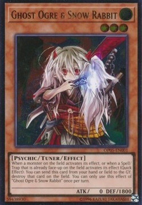 Yu-Gi-Oh! OP05 Ghost Ogre & Snow Rabbit