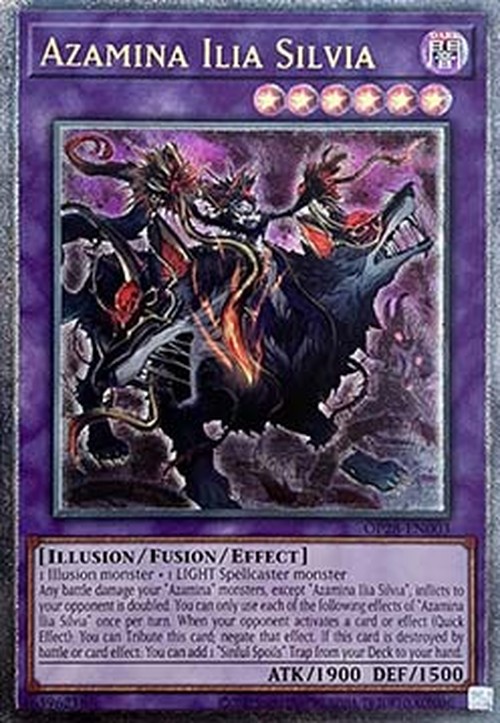 Yu-Gi-Oh! OP28 Azamina Ilia Silvia
