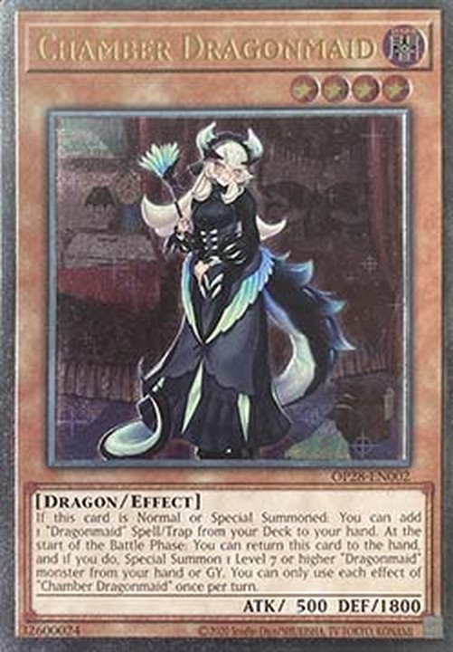 Yu-Gi-Oh! OP28 Chamber Dragonmaid