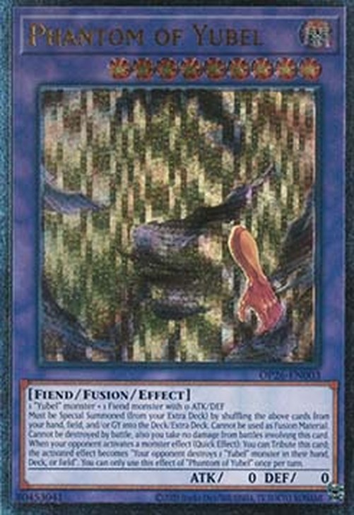 Yu-Gi-Oh! OP26 Phantom of Yubel