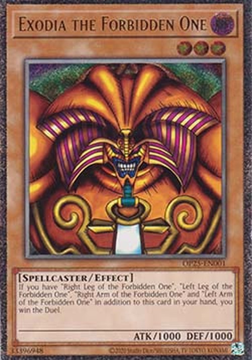 Yu-Gi-Oh! OP25 Exodia the Forbidden One