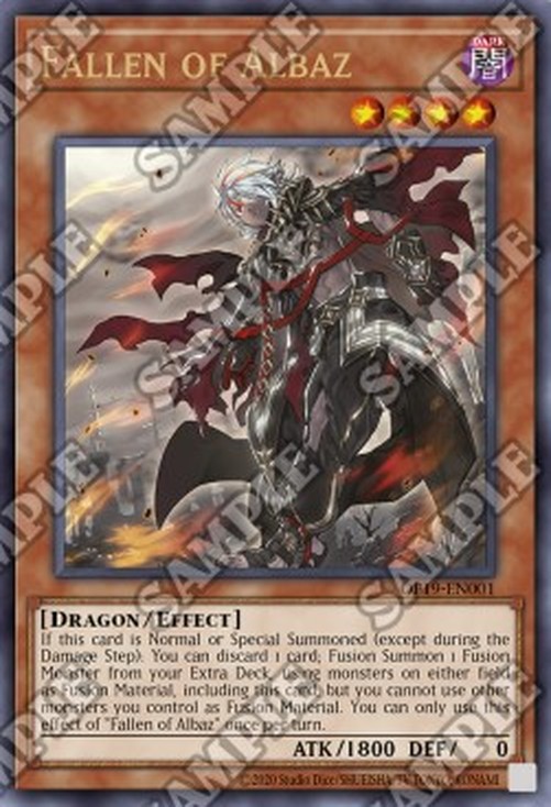 Yu-Gi-Oh! OP19 Fallen of Albaz