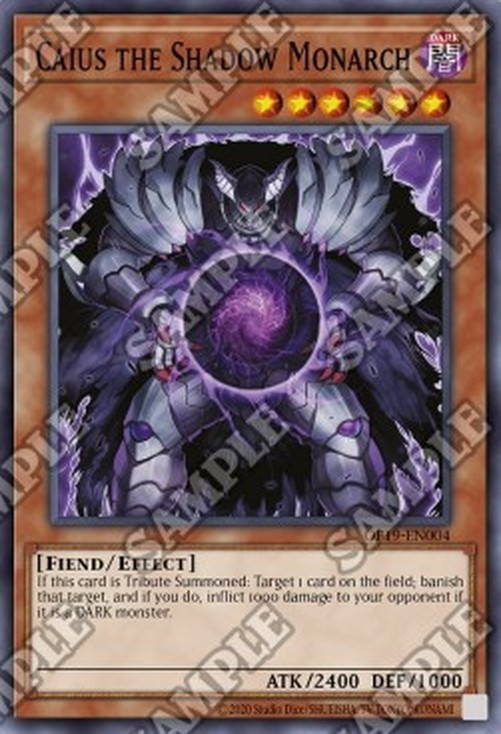 Yu-Gi-Oh! OP19 Caius the Shadow Monarch