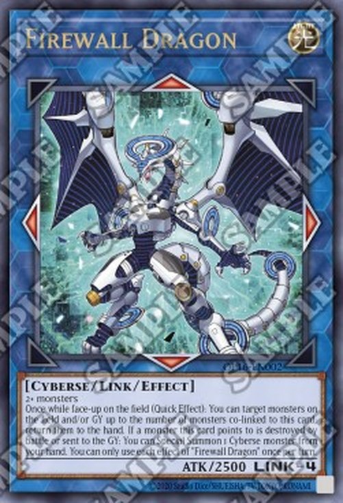 Yu-Gi-Oh! OP16 Firewall Dragon