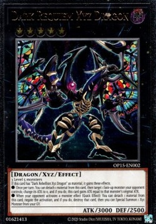 Yu-Gi-Oh! OP15 Dark Requiem Xyz Dragon