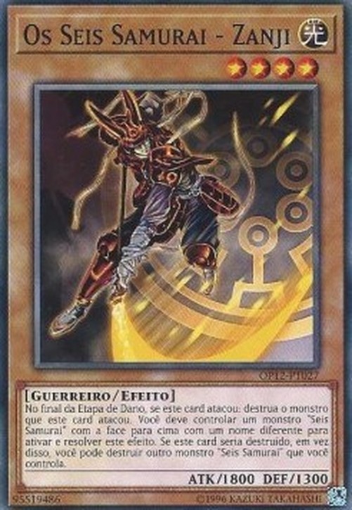 Yu-Gi-Oh! OP12 The Six Samurai - Zanji