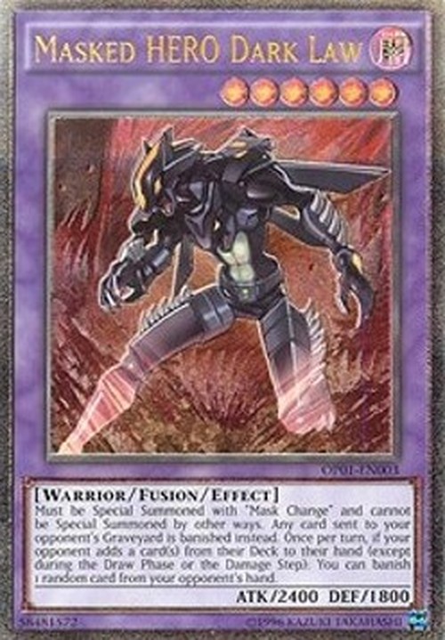 Yu-Gi-Oh! OP01 Masked HERO Dark Law