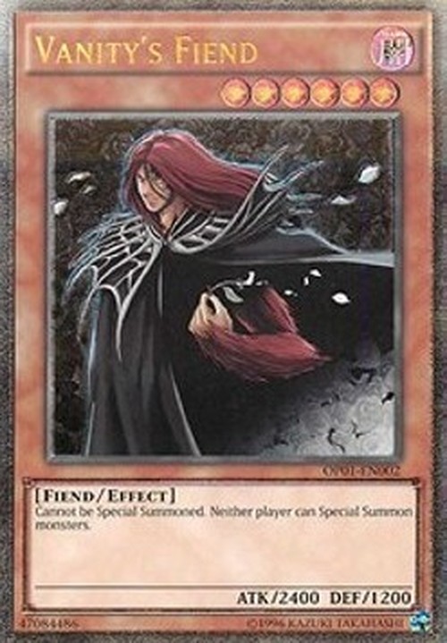 Yu-Gi-Oh! OP01 Vanity's Fiend