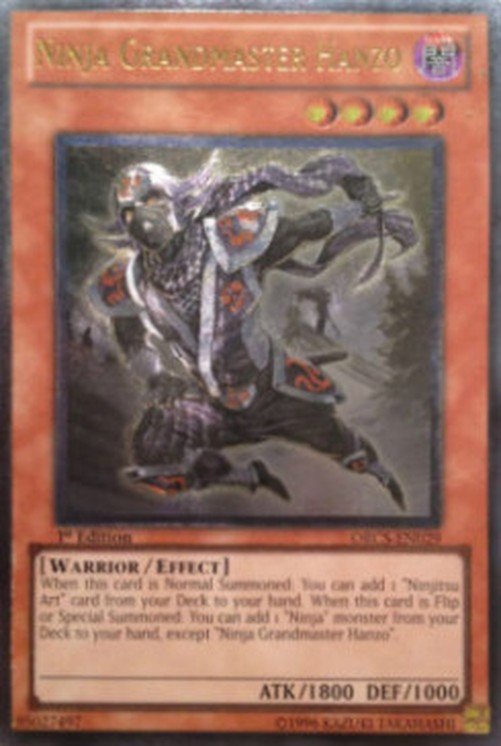 Yu-Gi-Oh! ORCS Ninja Grandmaster Hanzo (V.2 - Ultimate Rare)