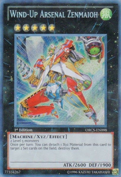 Yu-Gi-Oh! ORCS Wind-Up Arsenal Zenmaioh