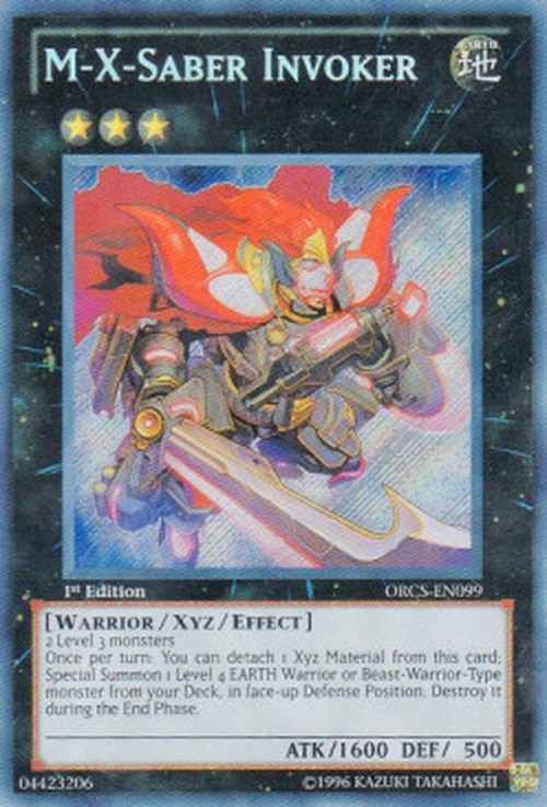 Yu-Gi-Oh! ORCS M-X-Saber Invoker
