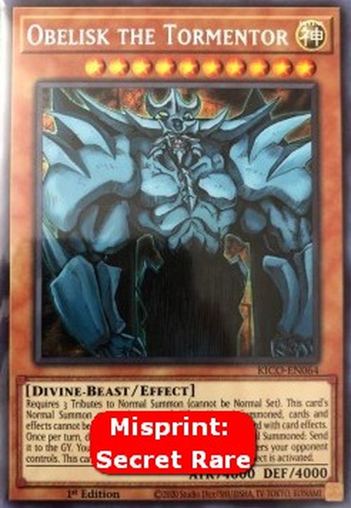 Yu-Gi-Oh! MSP Obelisk the Tormentor